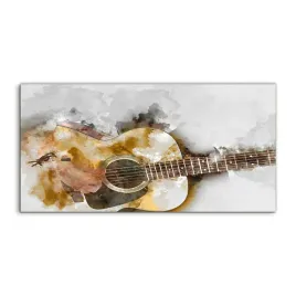 fotoobraz-akryl-140x70-scienny-gitara-instrument