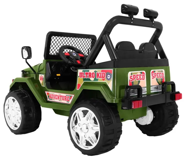 auto-terenowe-raptor-drifter-zielony-na-akumulator-dla-dzieci-gratisy-kolor-zielony