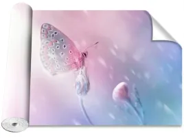 tapeta-samoprzylepna-motyl-kwiat-416x254