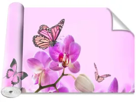 tapeta-samoprzylepna-orchidea-motyl-416x254