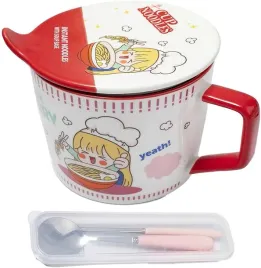 miska-ramen-porcelanowa-950ml-ze-sztuccami-czerwona