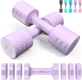 hantle-regulowane-4w1-5kg-para-fitness-fiolet