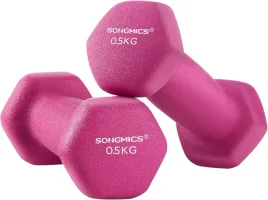 hantle-neoprenowe-2x05kg-szesciokatne-fitness