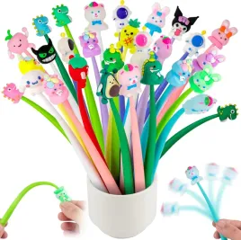 dlugopisy-silikonowe-kawaii-ze-zwierzetami-30-sztuk