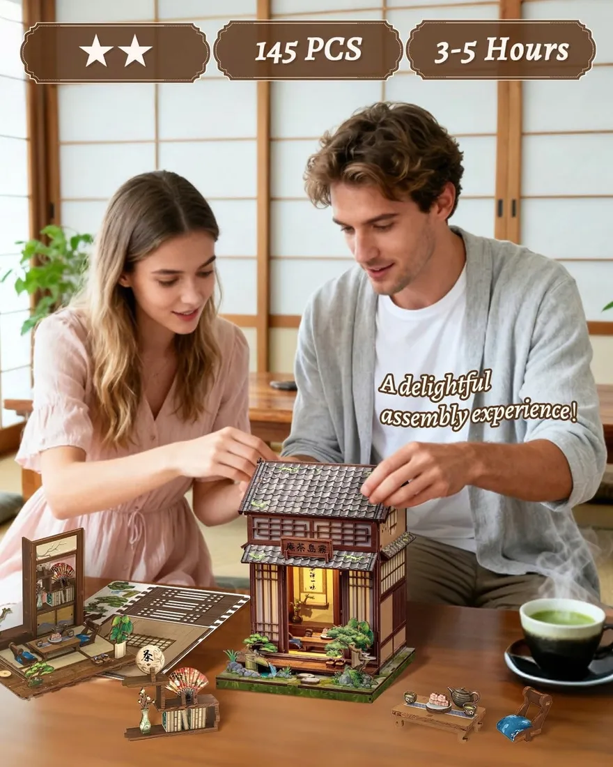 domek-japonska-herbaciarnia-diy-led