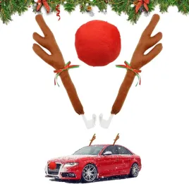 dekoracja-samochodowa-swiateczna-poroze-renifera-z-czerwonym-nosem