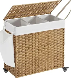 kosz-na-pranie-140l-rattanowy-3komory-z-pokrywa-torba-kolkami-naturalny