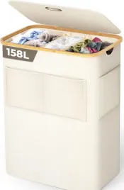 kosz-na-pranie-158l-3komory-z-pokrywa-torbami-kieszenia-wodoodporny