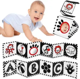 ksiazeczka-sensoryczna-czarno-biala-dla-niemowlat-miekka-edukacyjna