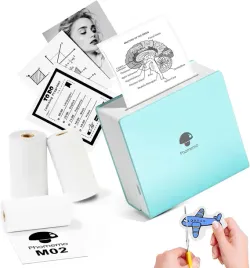 kieszonkowa-drukarka-termiczna-bluetooth-3-rolki-etykiety-zdjecia-zielona