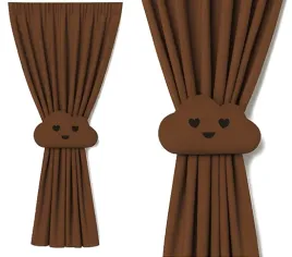 zaslona-brazowa-230-cm-z-chmurka-na-tasmie-tunel-zabki-145x230