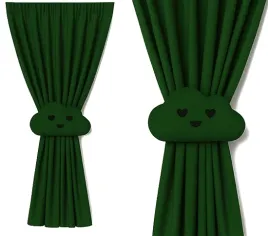 zaslona-zielona-ciemna-175-cm-z-chmurka-na-tasmie-tunel-zabki-145x175