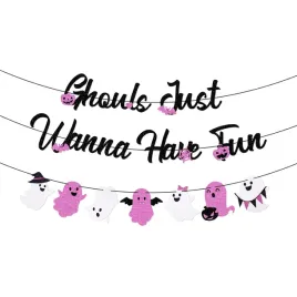 baner-halloween-ghouls-just-wanna-have-fun-brokatowa-dekoracja
