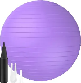 pilka-gimnastyczna-fitness-joga-65-cm-antyposlizgowa-z-pompka-pvc-fioletowa