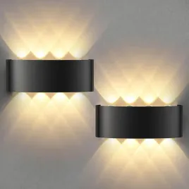 kinkiety-scienne-zestaw-2-sztuki-led-8w-3000k-aluminiowe-ip65-zewnetrzne