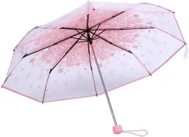parasol-skladany-przeciwdeszczowy-przezroczysty-wzor-kwiat-wisni