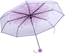 parasol-skladany-przeciwdeszczowy-przezroczysty-wzor-kwiat-wisni