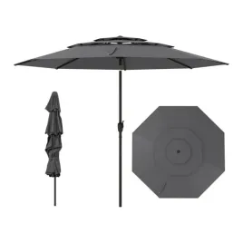 parasol-ogrodowy-z-systemem-wentylacji-i-korbka-szary