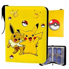 album-na-karty-pokemon-pikachu-zolty-400-kart-or-zamek-or-kolekcjonerski