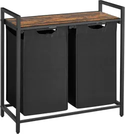 kosz-na-pranie-z-2-wyjmowanymi-torbami-z-tkaniny-metalowa-rama-46l-x2