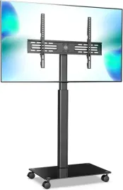 stojak-mobilny-telewizor-32-60-cali-ze-szklana-podstawa-led-lcd-regulowany