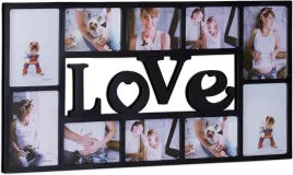 ramka-na-zdjecia-love-na-10-zdjec-tworzywo-sztuczne-czarny