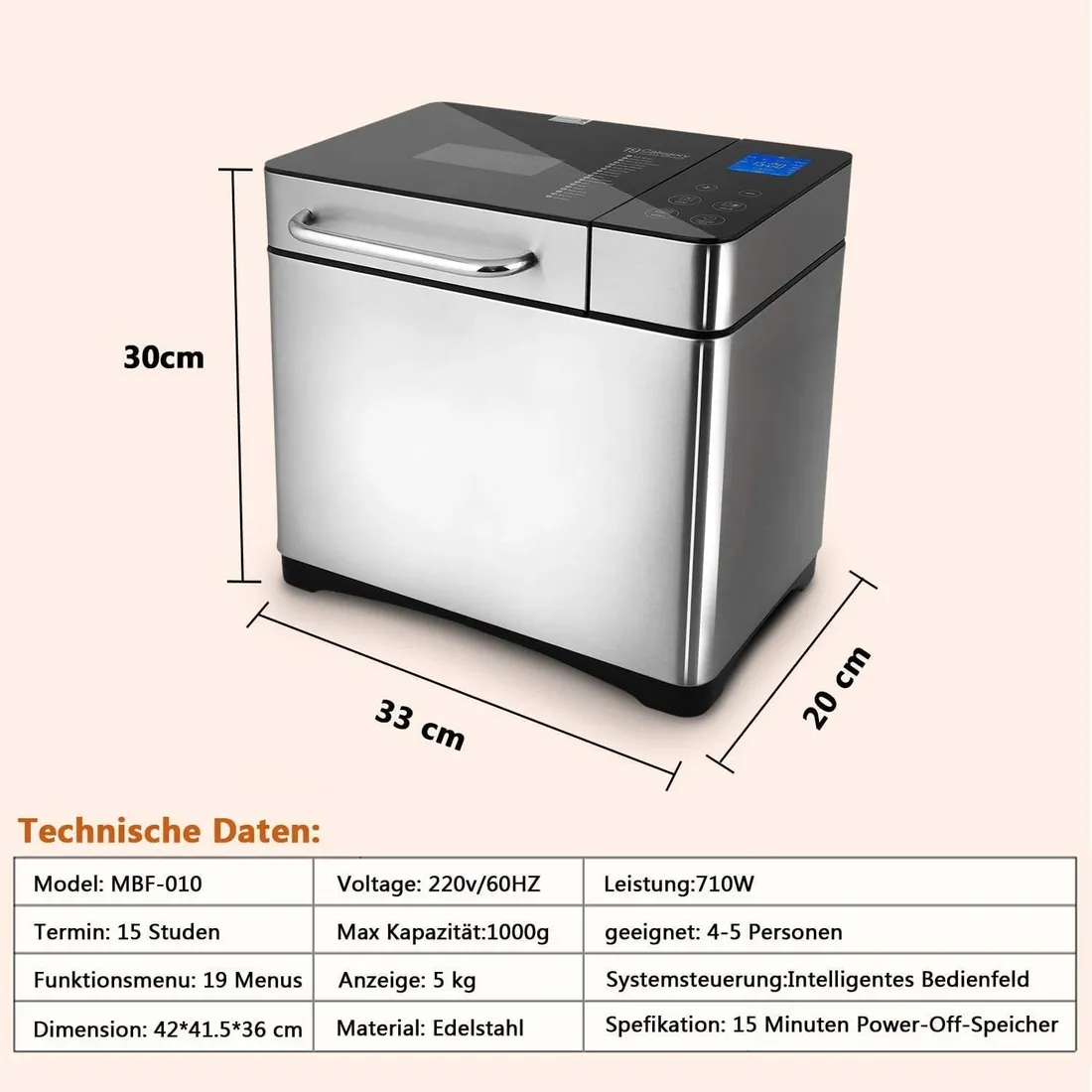 automat-do-pieczenia-chleba-710-w-19-programow-stal-nierdzewna-timer-stan-nowy