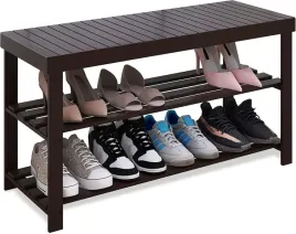 solidna-bambusowa-lawka-na-buty-3-poziomowy-organizer-ciemnobrazowy