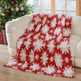koc-bozonarodzeniowy-cieply-gruby-koc-dwustronny-czerwony-150-200-cm
