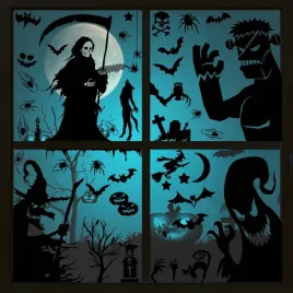 naklejki-na-okno-na-halloween-duch-nietoperze-czaszki-dynia-dekoracja