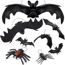 dekoracja-na-halloween-8-sztuk-nietoperze-pajaki-wewnatrz-i-na-zewnatrz