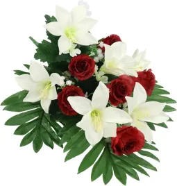 bukiet-ze-sztucznymi-liliami-i-rozami-dekoracja-nagrobna-ozdoba-na-grob