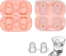 tacki-do-lodu-z-pokrywka-i-lejkiem-bez-bpa-ice-cube-mold-ksztalt-pingwina