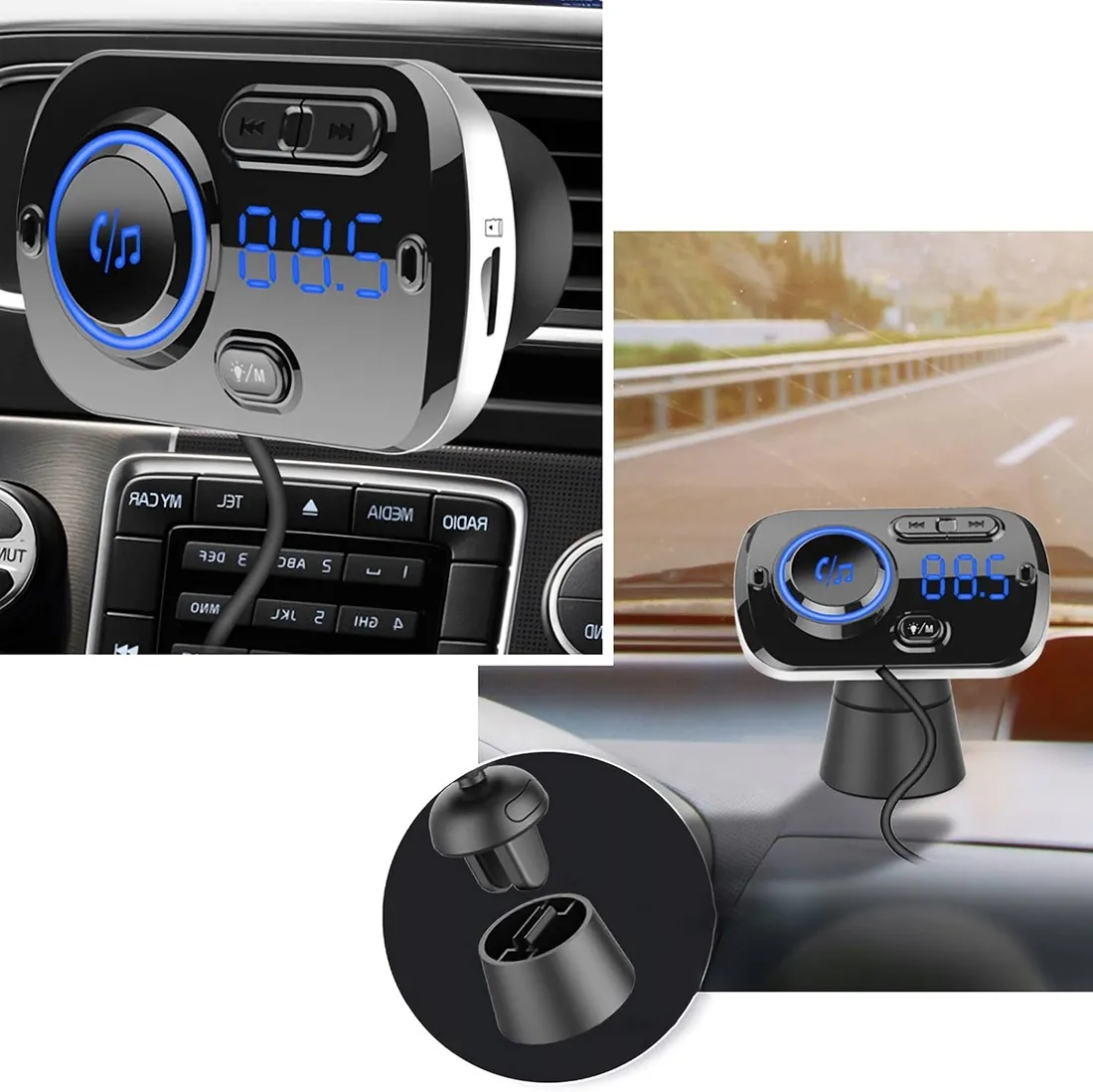 adapter-samochodowy-bluetooth-samochodowy-nadajnik-fm-samochodowy-stan-nowy