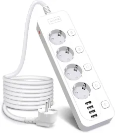 listwa-zasilajaca-indywidualnie-przelaczana-4-gniazda-z-4-usb-2-m