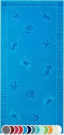 plazowy-recznik-z-morskim-motywem-niebieski-100x200-cm