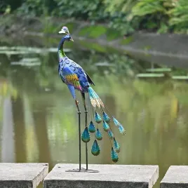 figurka-ogrodowa-metalowy-paw-61cm