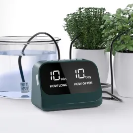 system-nawadniania-roslin-z-timerem-led-usb-zielony