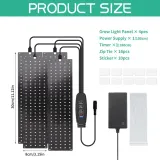 lampa-led-do-roslin-540-diod-panel-4-szt-timer-stan-nowy