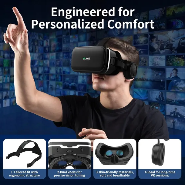 okulary-vr-3d-do-telefonu-ze-sluchawkami-hd-stan-nowy-stan-opakowania-oryginalne