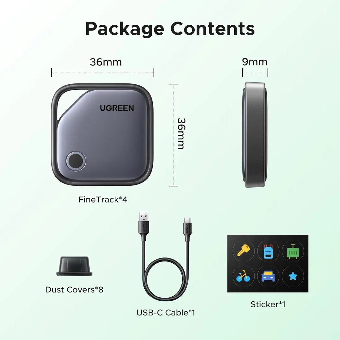lokalizator-bluetooth-4-szt-usb-c-android-tracker