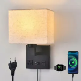 lampa-scienna-kinkiet-z-usb-sciemniacz-czarna-nowoczesna