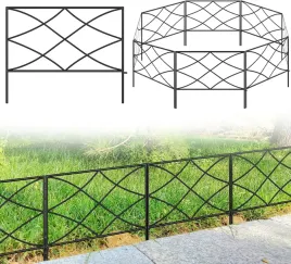 ogrodzenie-ogrodowe-metalowe-275-m-x-40-cm