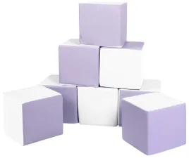 szesciany-zestaw-8-klockow-piankowych-kolor-bialy-liliowy