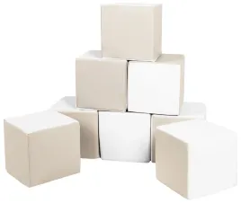 szesciany-zestaw-8-klockow-piankowych-kolor-bialy-cappuccino