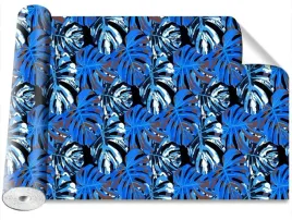 fototapeta-magicstick-niebieskie-liscie-416x254