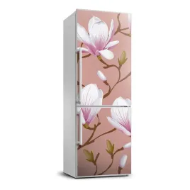 okleina-fototapety-na-lodowke-magnolia-na-wymiar