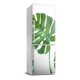 okleina-fototapety-na-lodowke-monstera-na-wymiar
