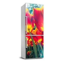 nalepka-naklejka-tapeta-lodowke-tulipany-70x190