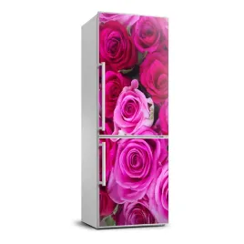 nalepka-naklejka-tapeta-lodowke-rozowe-roze-70x190